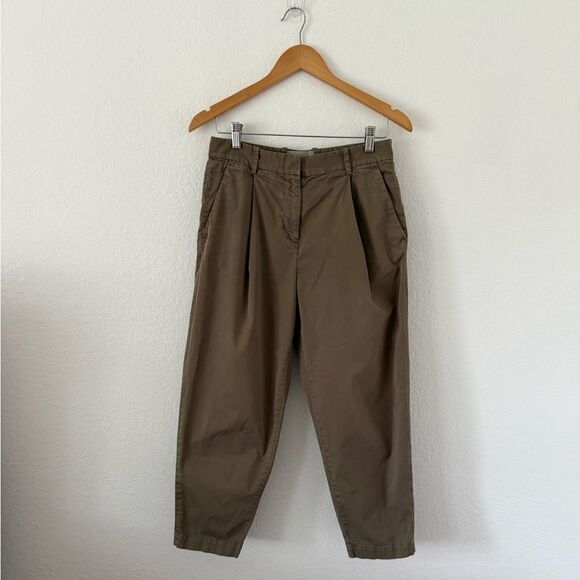 Everlane Slouchy Chino Pant in Green - Size 2 - Picture 3 of 9